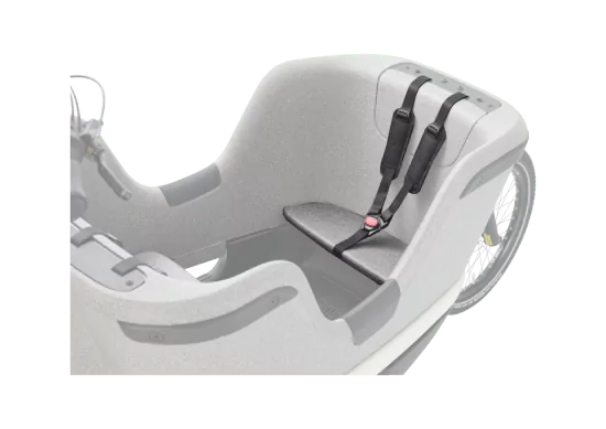 Voorbankset Makki grijs