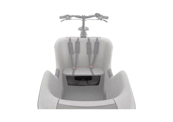 Opberglade Makki zwart