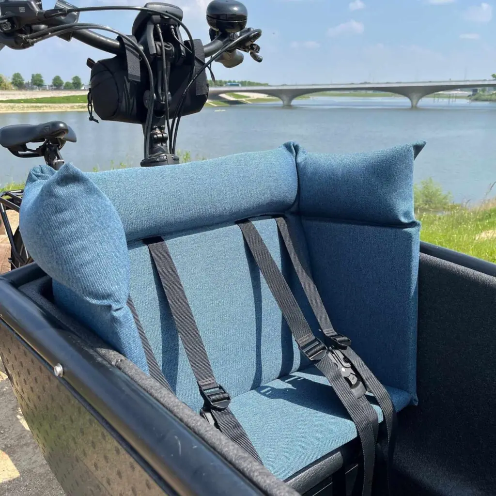 Bakfiets kussen Urban Arrow Blauw